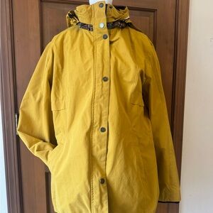 Pendleton Mustard Hooded Women's Coat Jacket